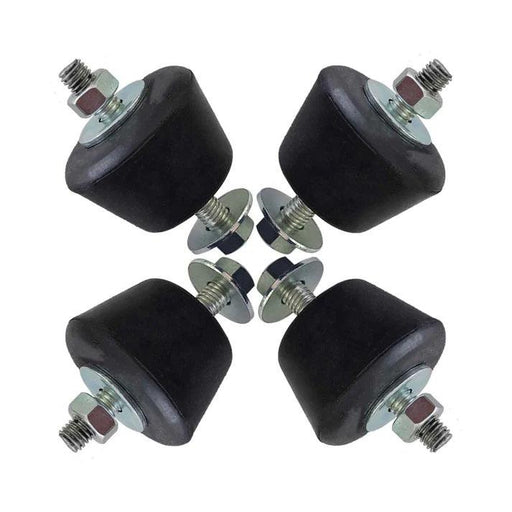Kit 4 Silentblocks Goma Aire Acondicionado M8 Antivibración