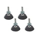 Kit 4 Silentblocks Goma Aire Acondicionado Exterior M8