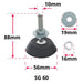 Kit 4 Silentblocks Goma Aire Acondicionado Exterior M8