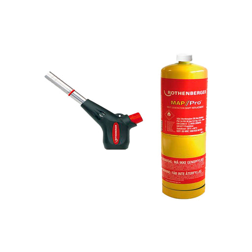 Soplete Power-Fire con bote de gas para soldadura
