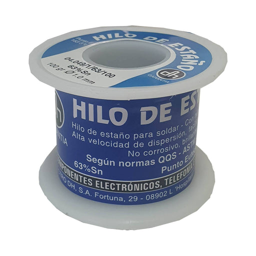 Rollo de estaño para soldadura electrónica 100g