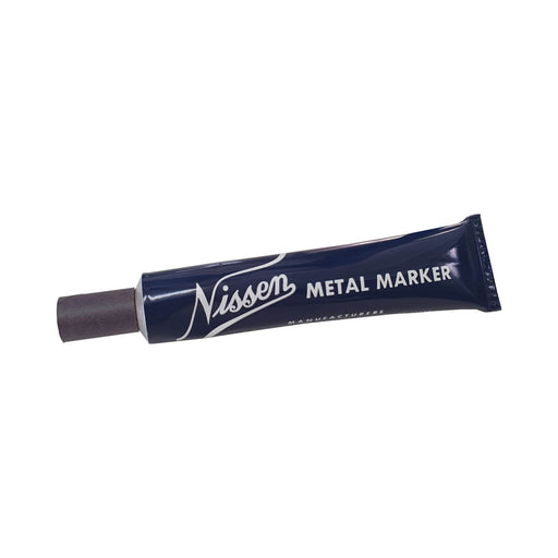 Marcador para metal amarillo resistente