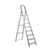 Escalera de Aluminio 8 Peldaños - Resistente y Ligera