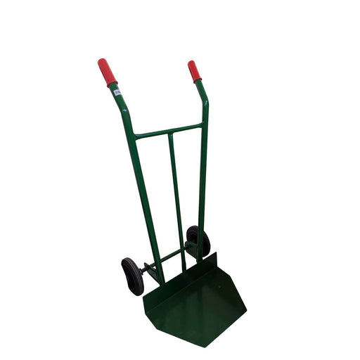 Carretilla Saquera con Rueda Neumática Verde