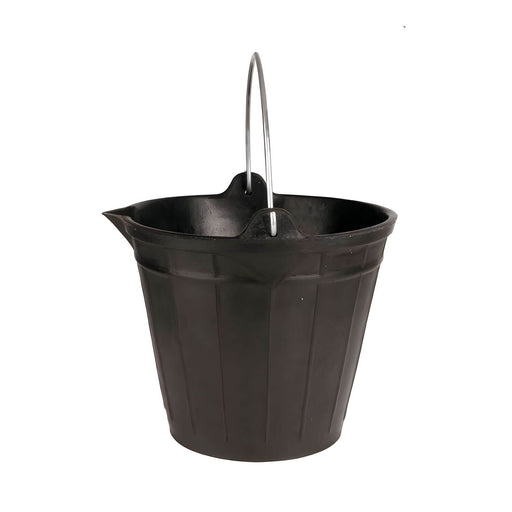 Cubo de caucho 11 litros resistente y duradero