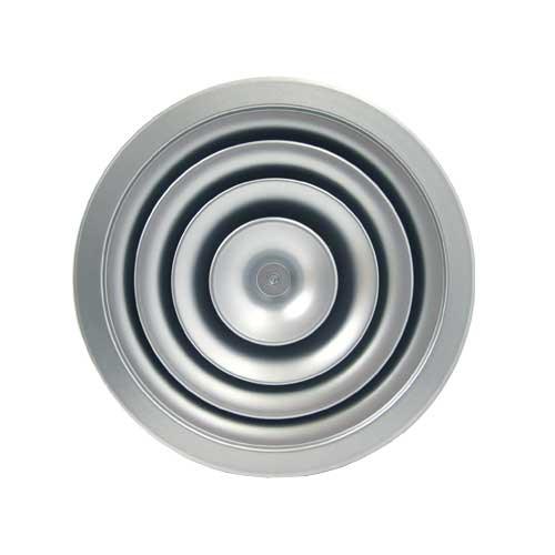 Difusor de Aire Redondo Aluminio Plateado