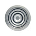 Difusor de Aire Redondo en Aluminio Plateado - Regulable