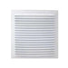 Rejilla Ventilación Aluminio Plateado 16x16 cm Empotrar
