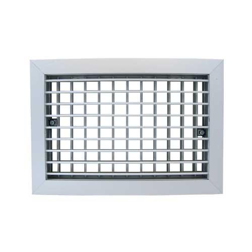 Rejilla Ventilación Aluminio - Lamas Móviles Doble Deflexión