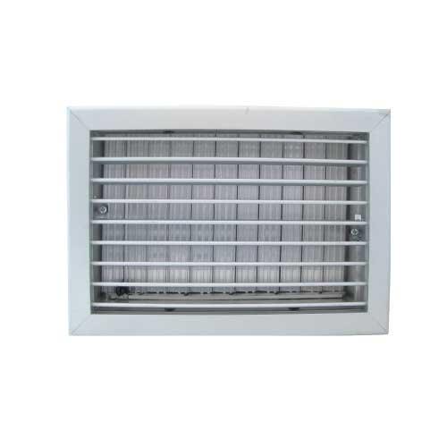 Rejilla de Ventilación en Aluminio con Lamas Móviles Regulables