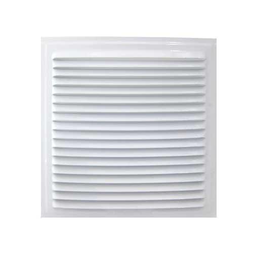 Rejilla Ventilación Esmaltado Blanco 16x16 cm Empotrar