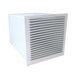 Rejilla Ventilación Pasamuros Esmaltado Blanco