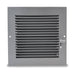 Rejilla de Ventilación en Aluminio Gris - Regulable