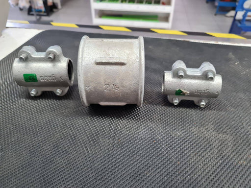 Lote de Piezas de Presión Acero Galvanizado