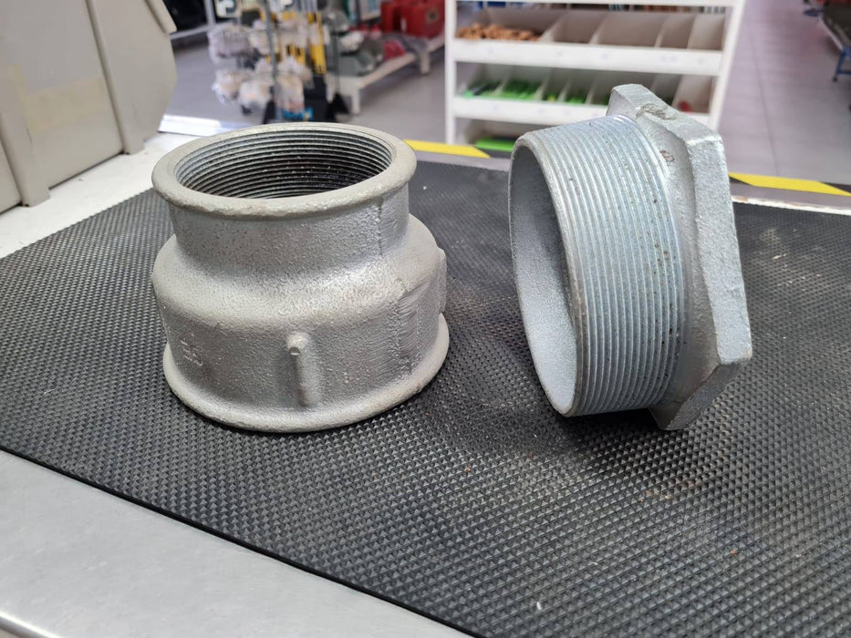 Lote de Piezas de Presión Acero Galvanizado