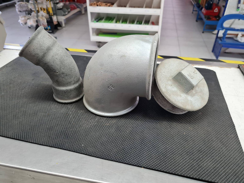 Lote de Piezas de Presión Acero Galvanizado