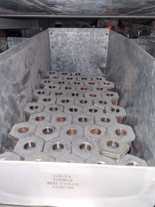 Lote de Piezas de Presión Acero Galvanizado