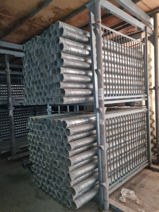 Lote de Tubos de Acero Galvanizado con defecto