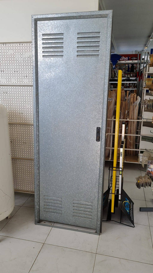 Lote de Puertas de Trastero en Acero Galvanizado 70x200cm