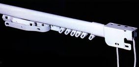 Riel Extensible nº1 de 0.74 a 1.24 m para cortinas - Riel Chyc